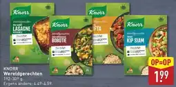 ALDI Knorr Wereldgerechten aanbieding
