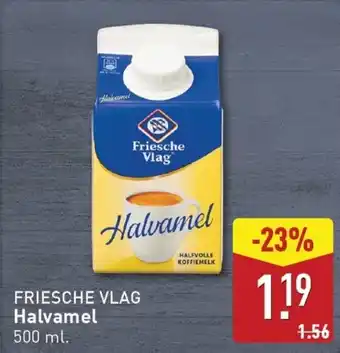 ALDI Friesche vlag halvamel aanbieding