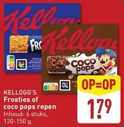 ALDI Kellogg's Frosties of coco pops repen aanbieding