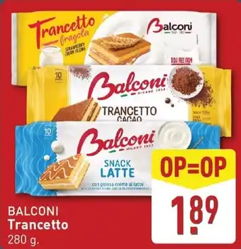 ALDI Balconi trancetto aanbieding
