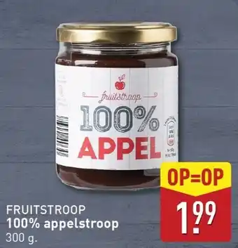 ALDI Fruitstroop 100% appelstroop aanbieding