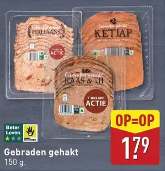 ALDI Gebraden gehakt aanbieding