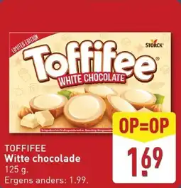 ALDI Toffifee witte chocolade aanbieding