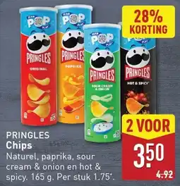 ALDI Pringles chips aanbieding