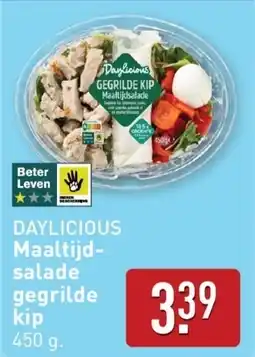 ALDI Daylicious maaltijd salade gegrilde kip aanbieding