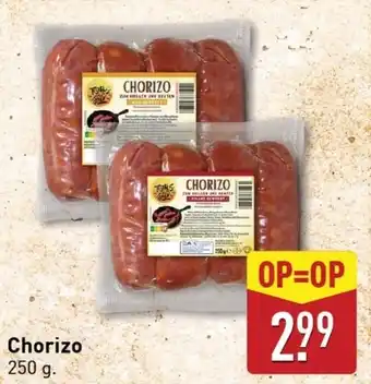 ALDI Chorizo aanbieding