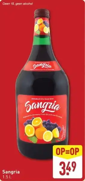 ALDI Sangria aanbieding