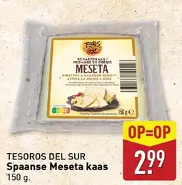 ALDI Tesoros del sur spaanse meseta kaas aanbieding