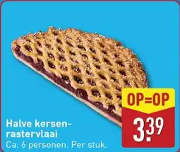 ALDI Halve kersen rastervlaai aanbieding