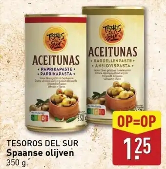 ALDI Tesoros del sur spaanse olijven aanbieding