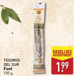 ALDI Tesoros del sur fuet aanbieding