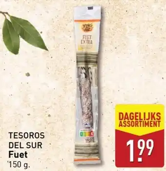 ALDI Tesoros del sur fuet aanbieding