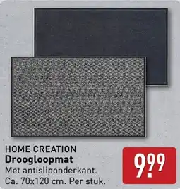 ALDI Home creation droogloopmat aanbieding