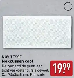 ALDI Novitesse nekkussen cool aanbieding