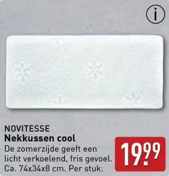 ALDI Novitesse nekkussen cool aanbieding
