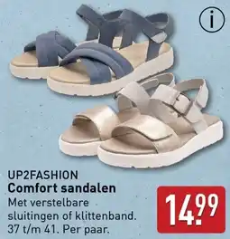 ALDI Up2fashion comfort sandalen aanbieding