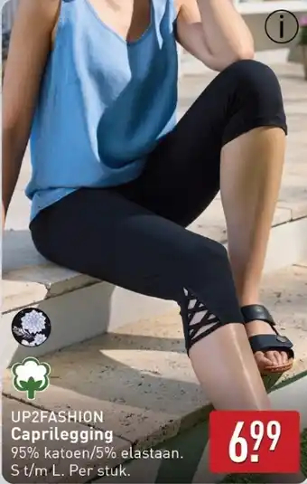 ALDI Up2fashion caprilegging aanbieding