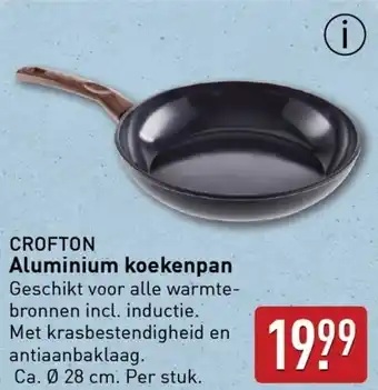 ALDI Crofton aluminium koekenpan aanbieding