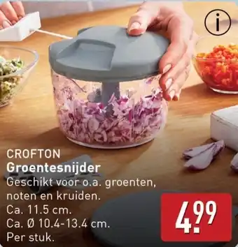 ALDI Crofton groentesnijder aanbieding