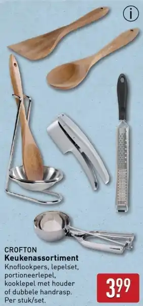 ALDI Crofton keukenassortiment aanbieding