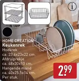 ALDI Home creation keukenrek aanbieding