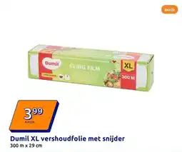 Action Dumil XL vershoudfolie met snijder aanbieding