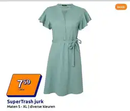 Action SuperTrash jurk aanbieding