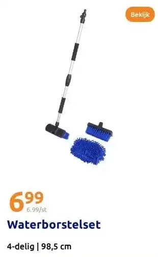 Action Waterborstelset aanbieding