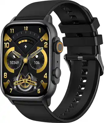 Bol.com Cinturio Commander Smartwatch - Zwart - Omoled Scherm - Voor heren en voor dames aanbieding