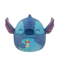 Intertoys Squishmallows Disney Stitch pluchen knuffel - 20 cm aanbieding