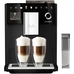 Bol.com MELITTA - Espresso LATTE SELECT FROSTED ZWART F630-212 - 6781940 aanbieding