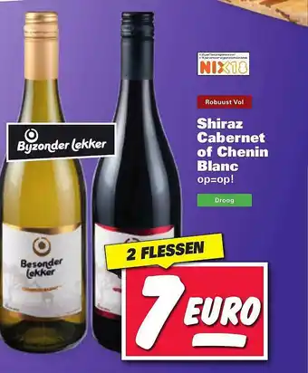 Lidl Bijzonder Lekker Shiraz Cabernet Of Chenin Blanc aanbieding