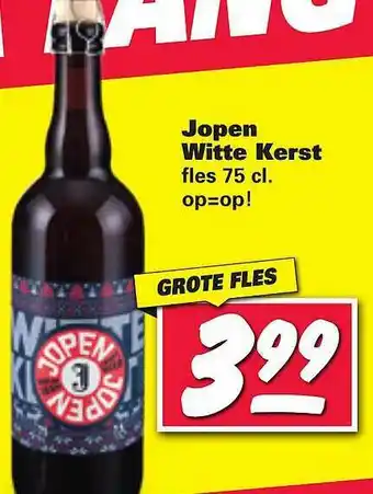 Lidl Jopen Witte Kerst aanbieding