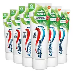 Plein.nl 6x Aquafresh Tandpasta Anti-Caries aanbieding