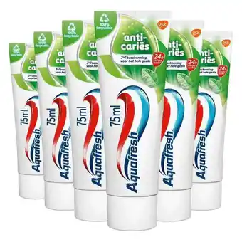 Plein.nl 6x Aquafresh Tandpasta Anti-Caries aanbieding