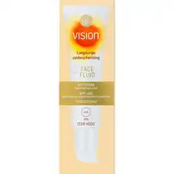 Plein.nl 2x Vision Zonnebrand Face Fluid SPF aanbieding