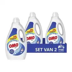 Plein.nl 2x OMO Vloeibaar Wasmiddel Wit 75 aanbieding