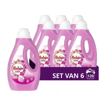 Plein.nl 6x Robijn Vloeibaar Wasmiddel Color aanbieding