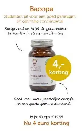 De Rode Pilaren Васора Studenten pil voor een goed geheugen en optimale concentratie aanbieding