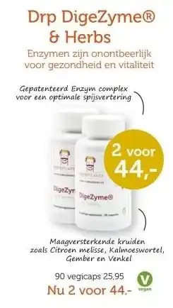 De Rode Pilaren Drp DigeZymeⓇ & Herbs aanbieding