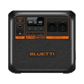 ANWB Bluetti AC180P Powerstation 1440Wh Zwart aanbieding