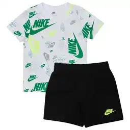 Foot Locker Nike Futura Aop Unisex Trainingspakken - Zwart - Maat: 92 - 98 CM - Katoen Jersey - Foot Locker aanbieding