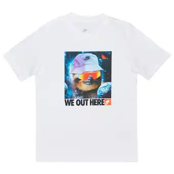 Foot Locker Nike Gfx Unisex T-shirts - Wit - Maat: 122 - 128 CM - Foot Locker aanbieding