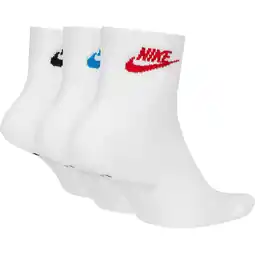 Foot Locker Nike Everyday Essential Ankle 3 Pack Unisex Sokken - Zwart - Maat: 34 - 38 - Katoen - Foot Locker aanbieding