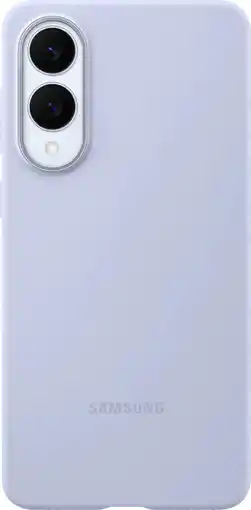 Coolblue Samsung Galaxy S25 Edge Siliconen Back Cover Blauw aanbieding