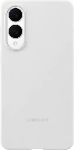 Coolblue Samsung Galaxy S25 Edge Siliconen Back Cover Grijs aanbieding