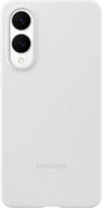 Coolblue Samsung Galaxy S25 Edge Siliconen Back Cover Grijs aanbieding