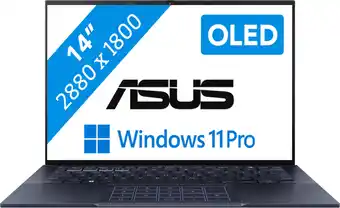 Coolblue ASUS Expertbook OLED B9403CVAR-KM0946X QWERTY aanbieding