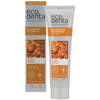 Holland & Barrett Ecodenta Whitening Tandpasta met Amberextract - 100ml aanbieding