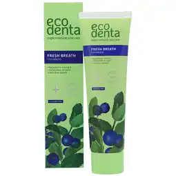 Holland & Barrett Ecodenta Verfrissende Tandpasta met Bosbes & Munt - 100ml aanbieding